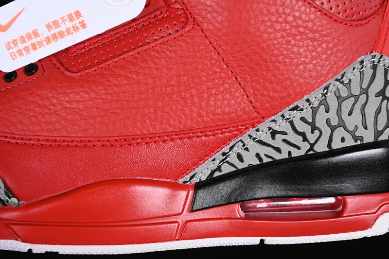 All categories Air Jordan Jordan series basketball shoes Air Jordan 3 DJ Khaled x Air Jordan 3 AJ3 Joe 3 joint model bright red AJ3-770438